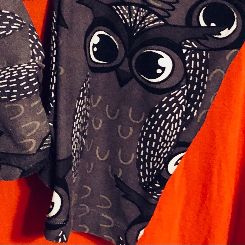 Amazing owl Lularoe TC Leggings